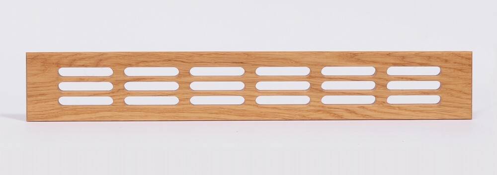 rejilla de ventilación de madera 500*80 mm