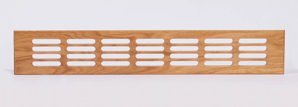 rejilla de ventilación de madera 600*100 mm